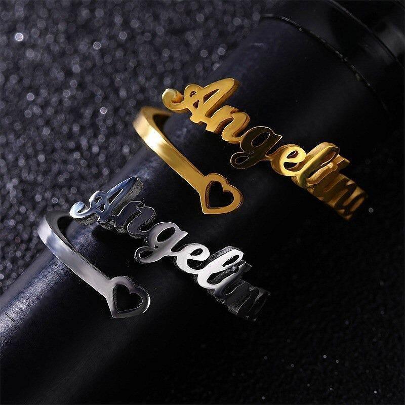 Heart Name Ring Bestpickjewelry