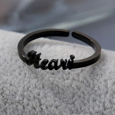 Engraved Hip Hop Name Rings Ring βestPick 