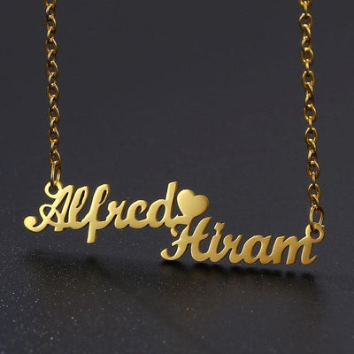 Two Names Necklace - Bestpickjewelry