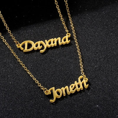 Layer Name Necklace - Bestpickjewelry